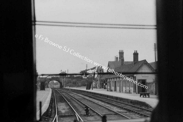 SCENES THROUGH THE WINDSCREEN OF RAILWAY ENGINE